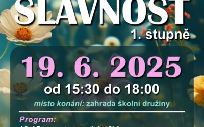 Pozvánka na Zahradní slavnost