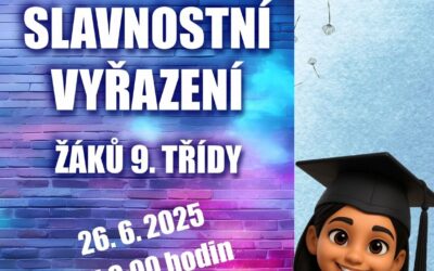 Slavnostní vyřazení žáků 9. třídy